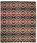 QISU Volcanix Red Wool Blanket – Luxurious Handmade Wool Throw, Durable, Warm, and Perfect for Gifting