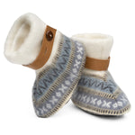 QISU Baby Booties – Snow Mountains | A White Christmas Essential