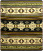 Load image into Gallery viewer, QISU Alpaca Wool Throw Blanket - Large, Thick and Geometric Blanket - QISU