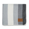 QISU Alpaca Wool Throw Blanket - Banded and Bold Blankets - QISU