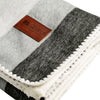 Thick Stripe Alpaca Wool Blankets - QISU