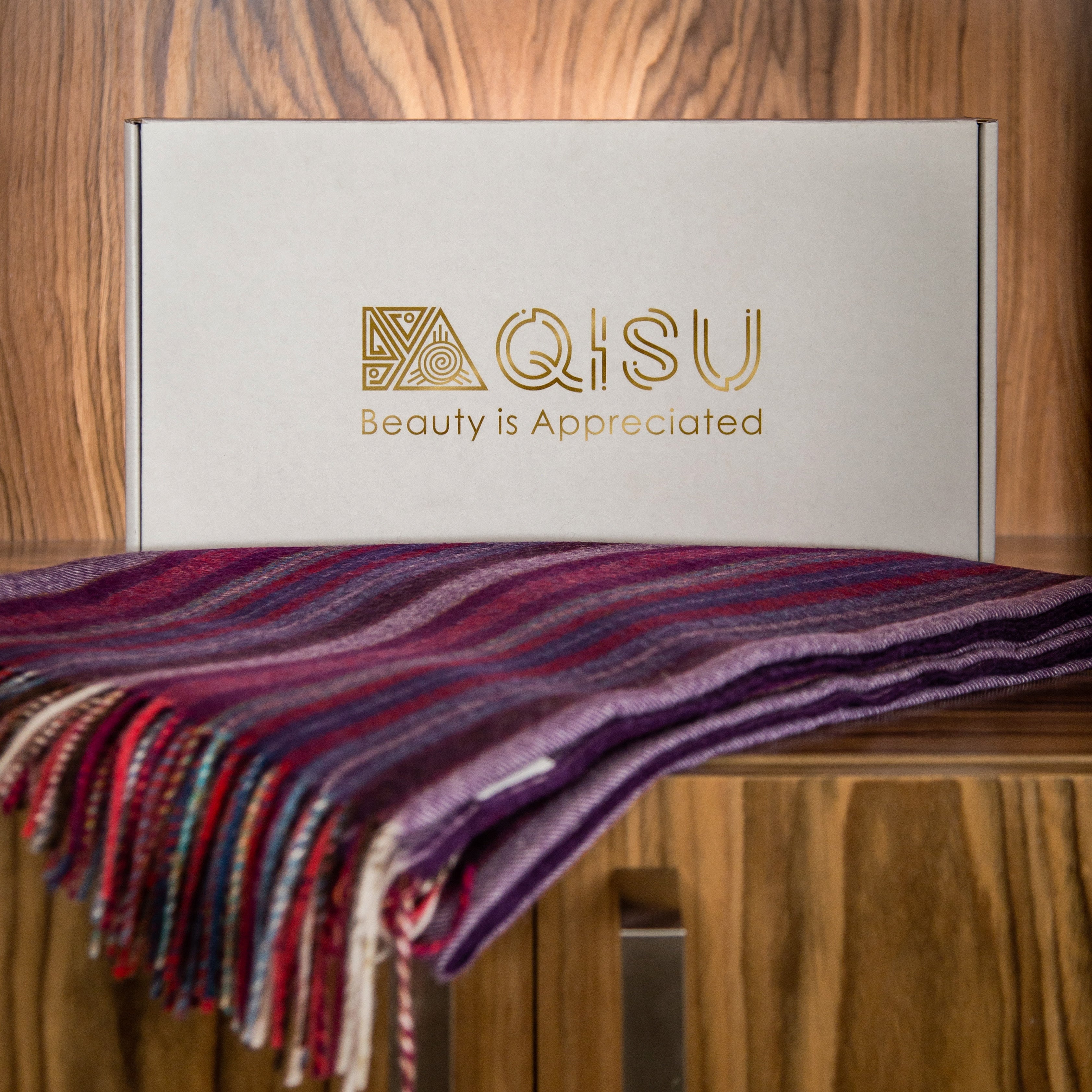 QISU Pure Alpaca Luxury Throws - Certified 100% Baby Alpaca, Best in the World, Stylish Warmth (Luxury) - QISU