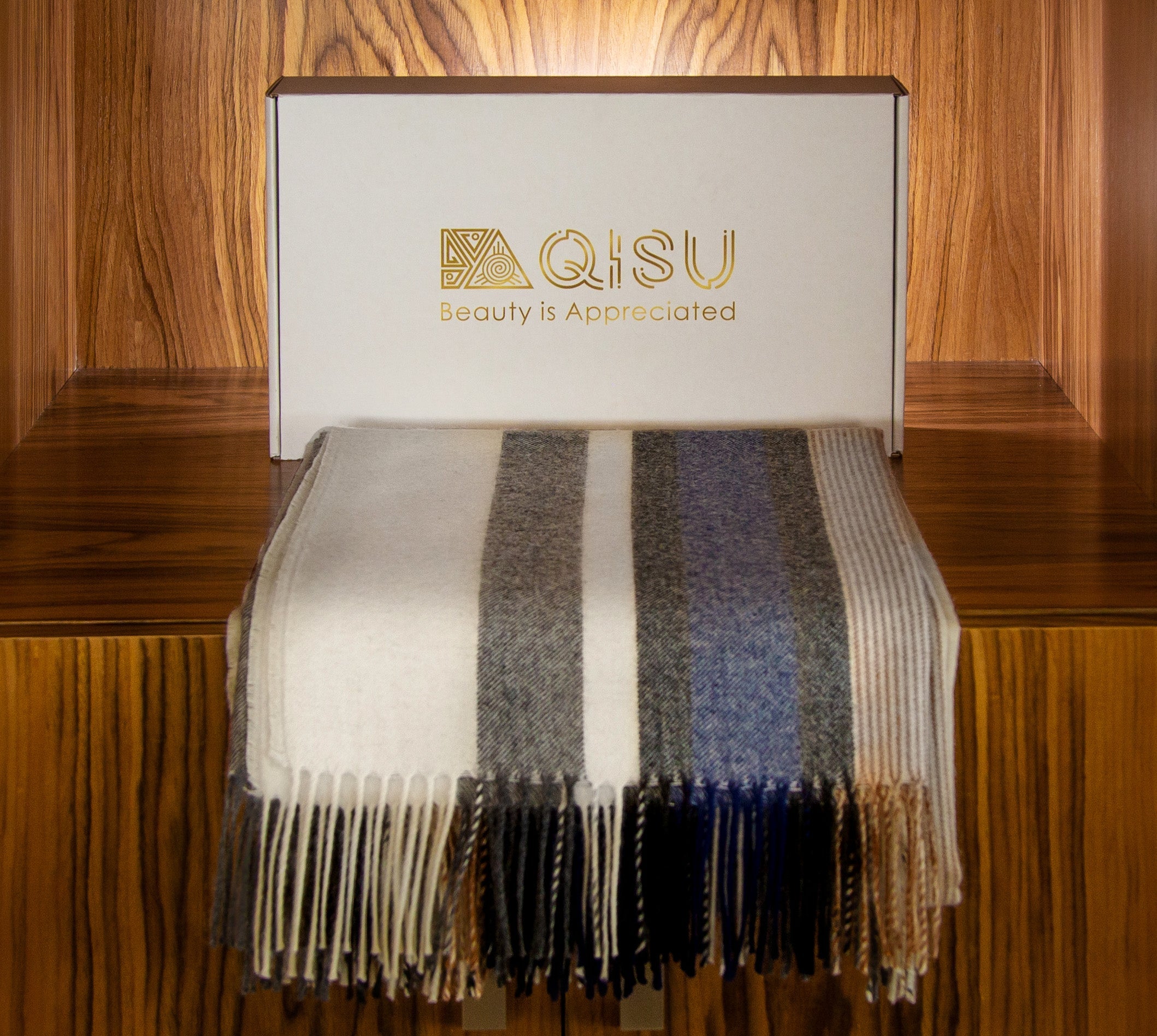 QISU Pure Alpaca Luxury Throws - Certified 100% Baby Alpaca, Best in the World, Stylish Warmth (Luxury) - QISU