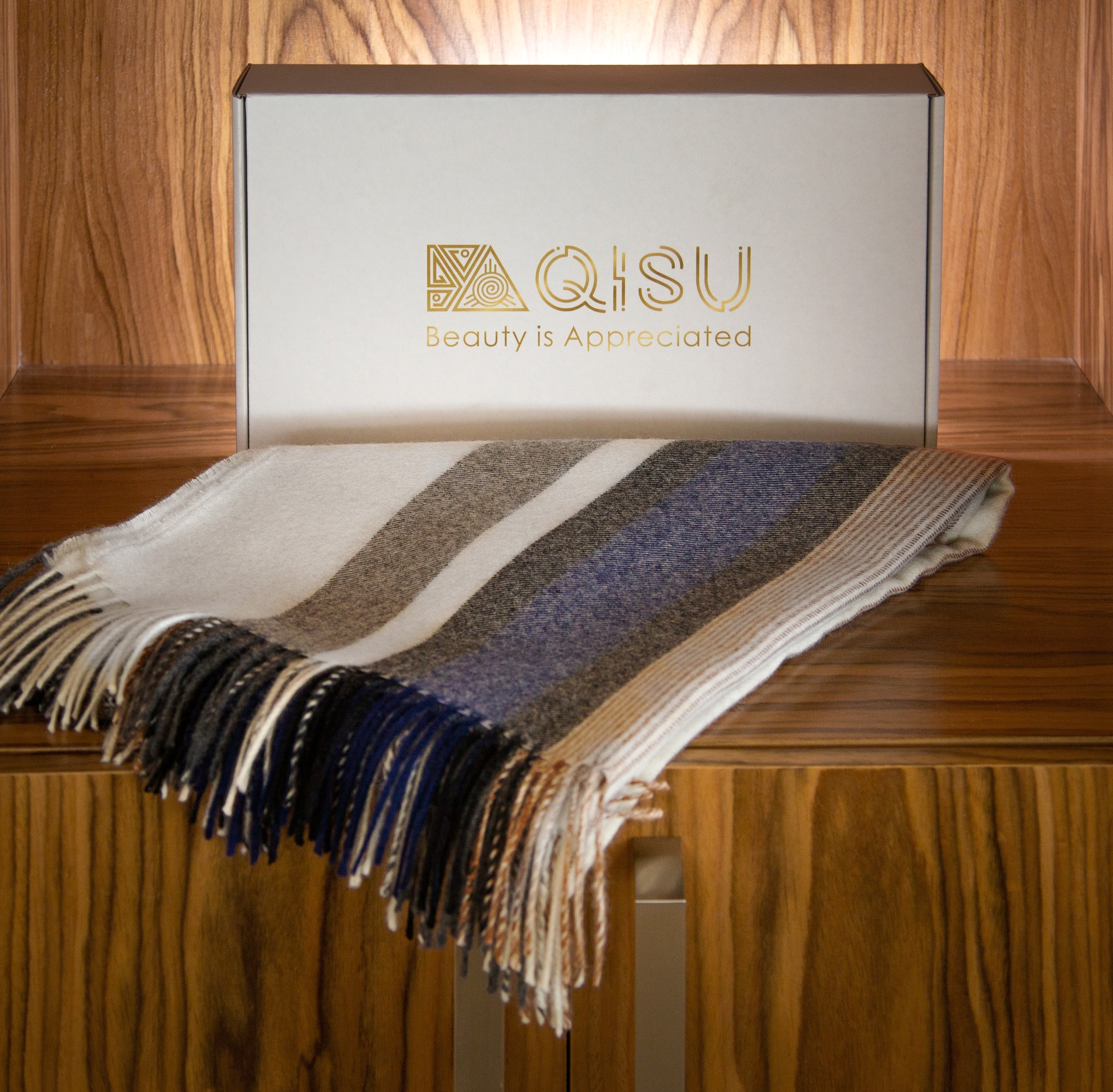 QISU Pure Alpaca Luxury Throws - Certified 100% Baby Alpaca, Best in the World, Stylish Warmth (Luxury) - QISU