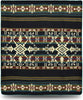 Load image into Gallery viewer, QISU Alpaca Wool Throw Blanket - Large, Thick and Geometric Blanket - QISU