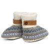 Load image into Gallery viewer, Qisu Polar Fleece Baby Booties for Boys and Girls - Snow Mountains - QISU