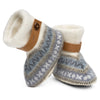 Qisu Polar Fleece Baby Booties for Boys and Girls - Snow Mountains - QISU